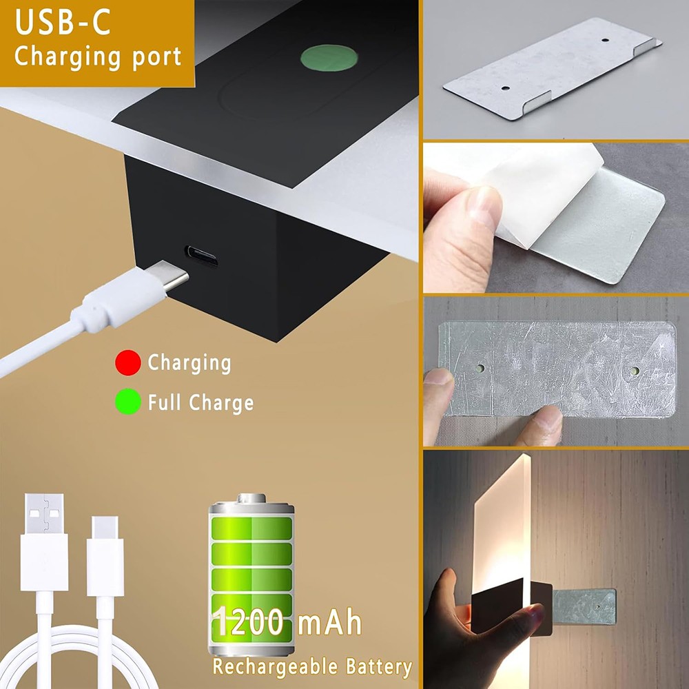 2/4PKS Modern LED Wall Light Motion Sensor Indoor Fixture Up Down Sconce Lamp US