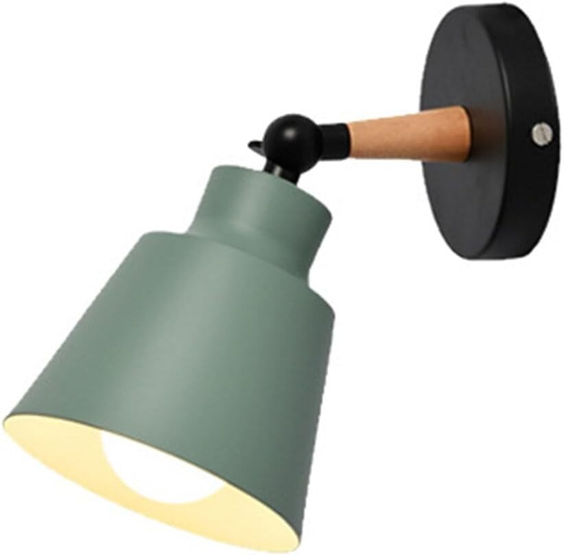 Modern Macaron Wall Light Fixtures Nordic Sconce Lamp Bedside Reading Light E26