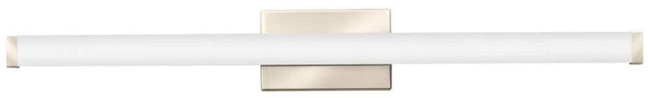 Lithonia 27-Watt 36 in. 1 Light Brushed Nickel LED Vanity Light Bar Light Color