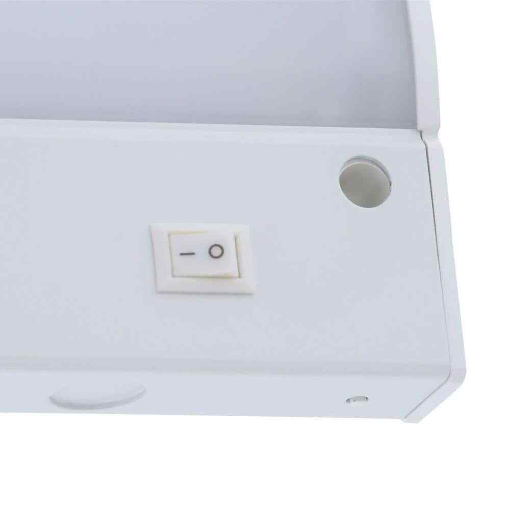 HOME DEPOT 12 in. Hardwired White Integrated LED Under Cabinet Light