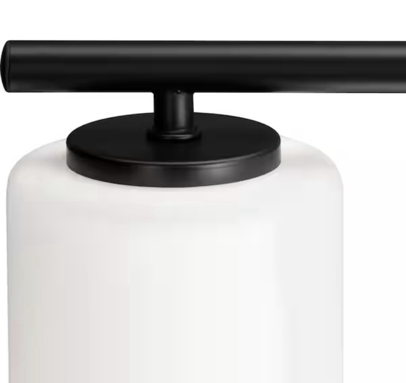Progress Lighting P2158-20 2-Light Wall Mount Bathroom Vanity Light Black/White