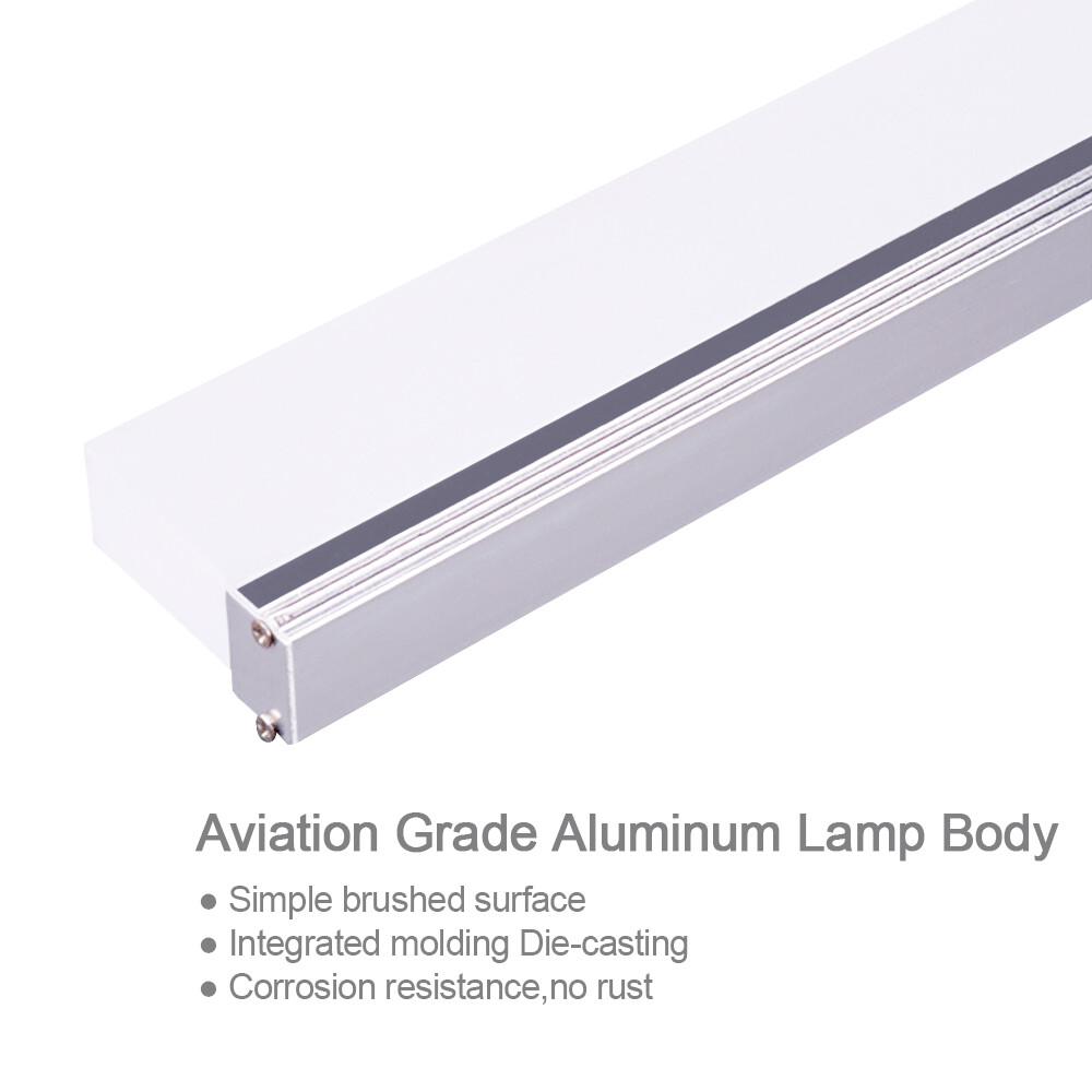 16in/24in/32in/40in/48in Bathroom LED Vanity Light Mirror Lighting Fixture 6500K