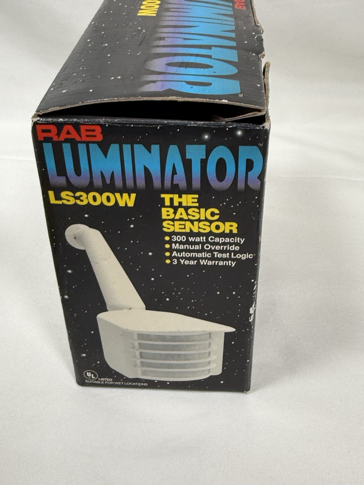 RAB Luminator LS300W 110 White Sensor Polycarbonate 300W Power 120V 2.5 Amps