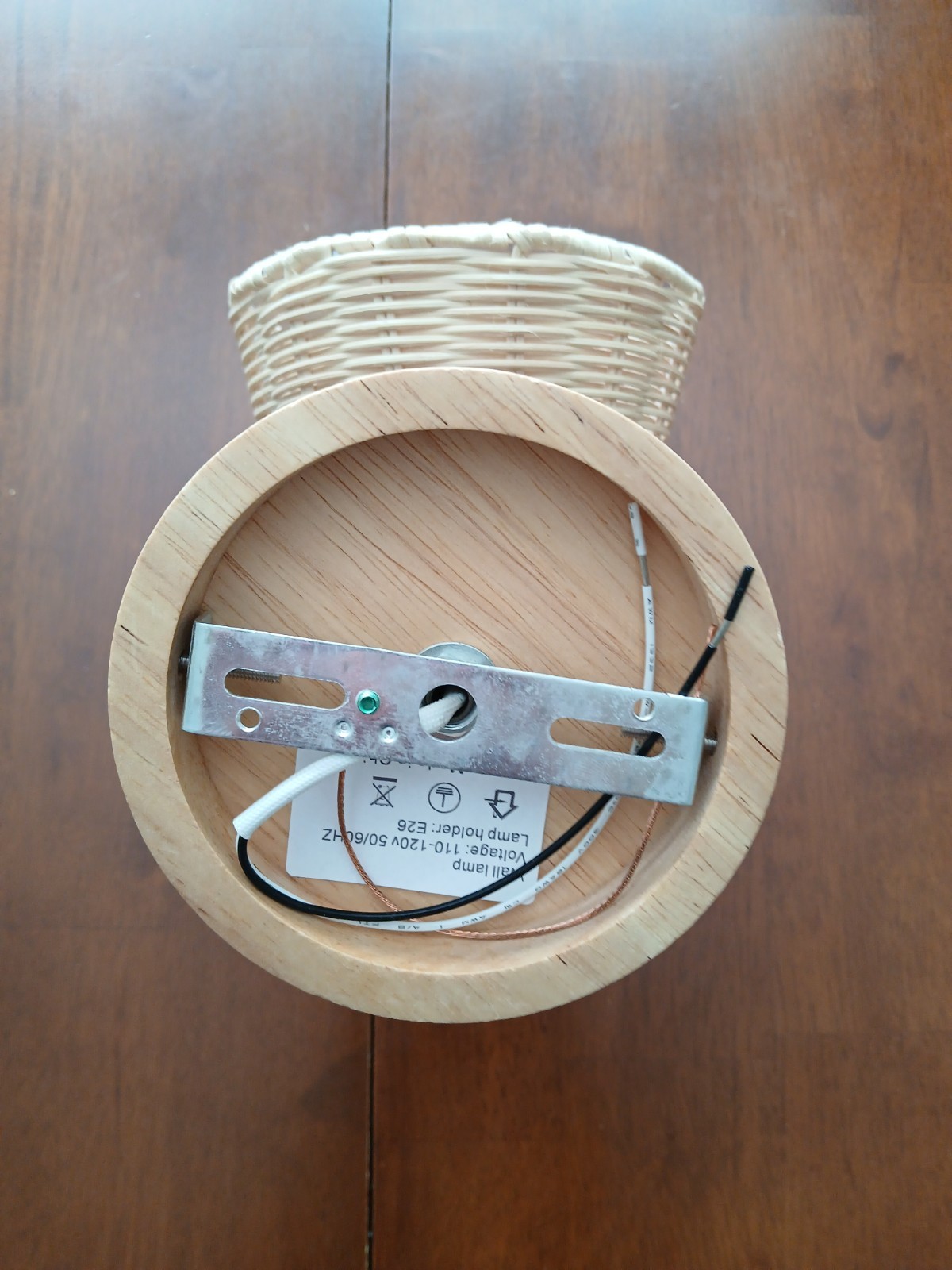Rattan Wall Lamp for Bedroom Sconce Light Sconce Bedside Lamp