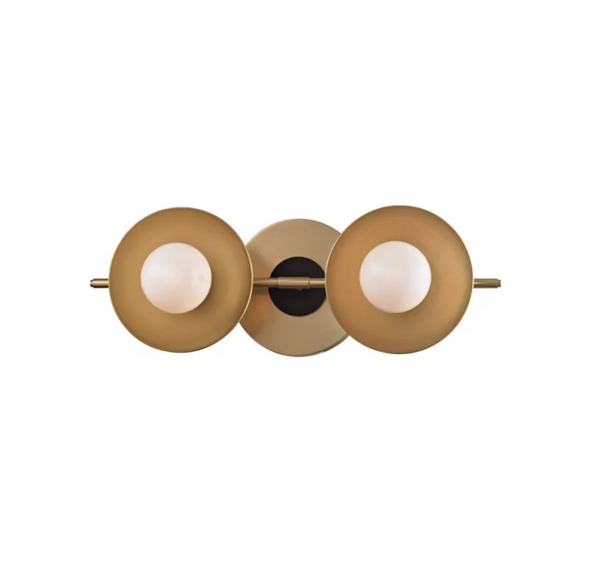 Hudson Valley Lighting 9802 Julien 2 Light 13″W LED Bathroom – Brass