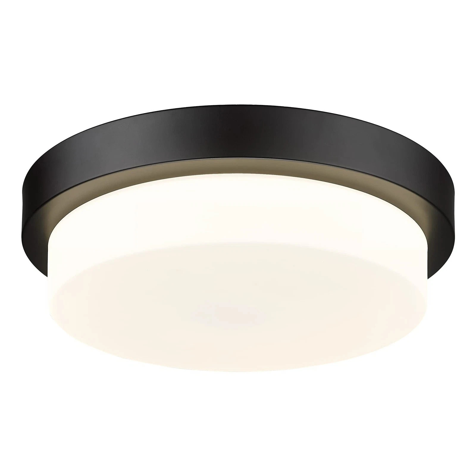 Audickic 13″ Black Flush Mount Ceiling Light AD-22008-L-BK 24W 2200lm Dimmable