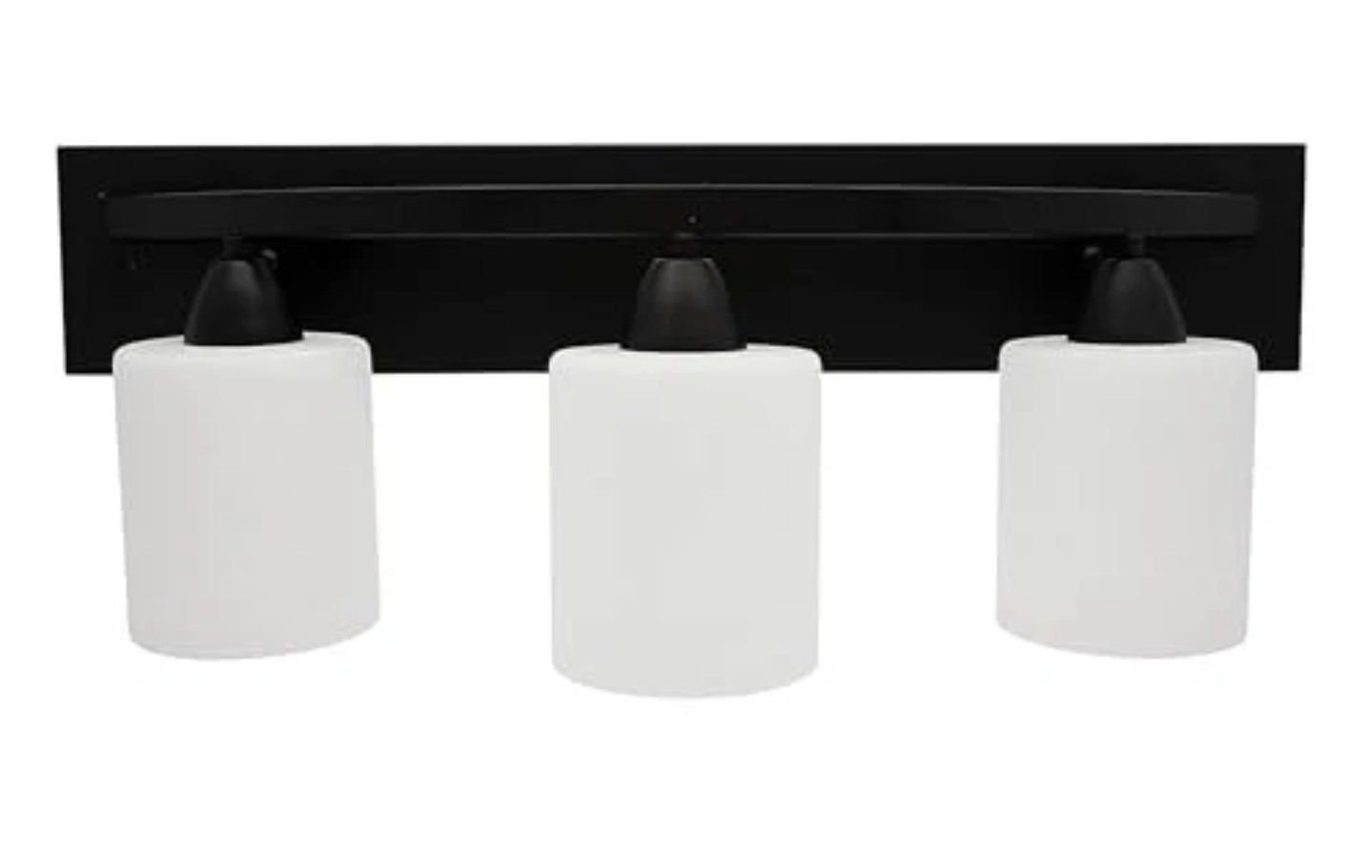 Bathroom Light Fixtures – Oil-Rubbed Matte Black Vanity Lights with Modern