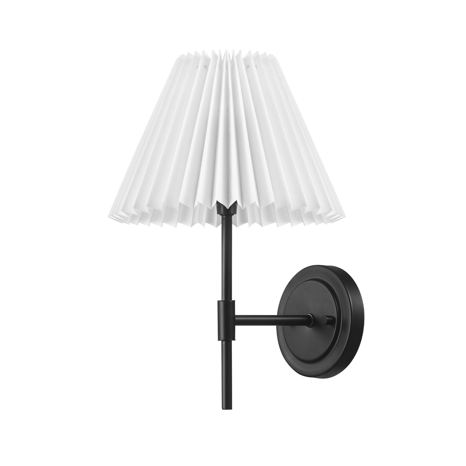 Globe Electric 91007794 Clarissa 15″ Tall Wall Sconce – Black