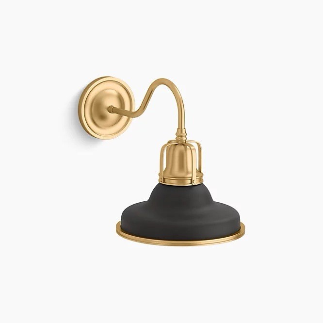 Kohler Hauksbee 1-Light Double Bell Wall Sconce BML 32285-SC01-BML