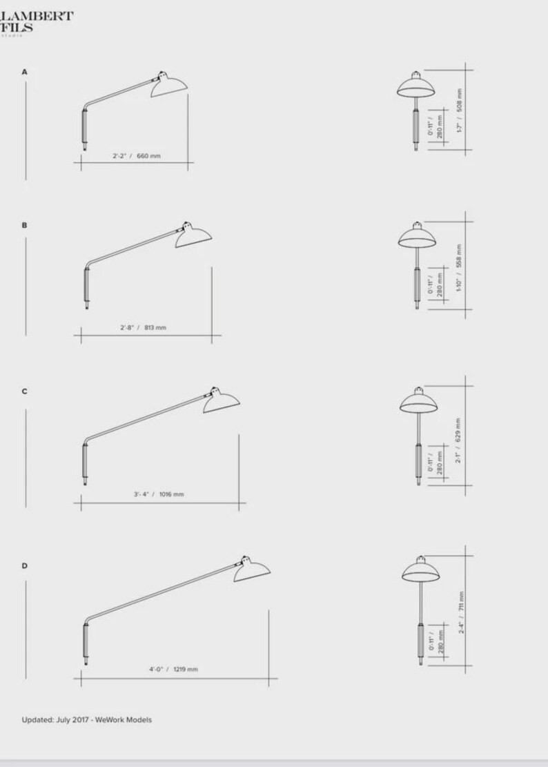 Modern Waldorf Wall Sconce 38″ Extra Large Plug-in Lamp for Bedroom or Living