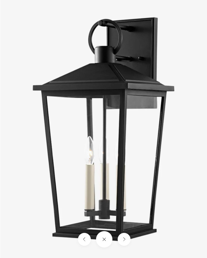 McGee & Co. Soren 3-Light (Large) Wall Sconce in Textured Black