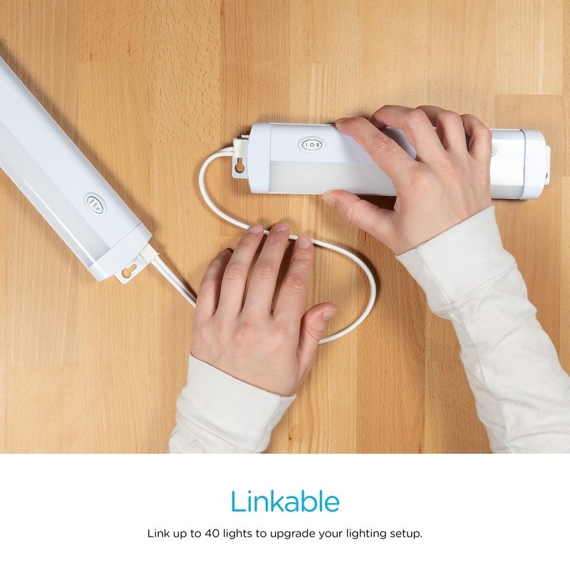 Dimmable LED Under Cabinet Light Linkable 530 Lumens Energy Efficient Fixture US
