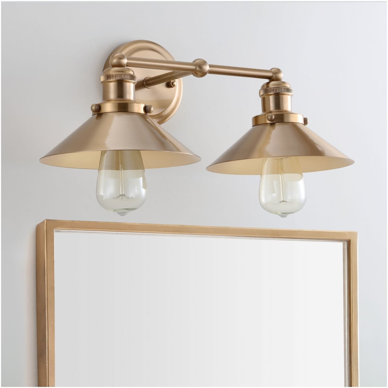 JONATHAN Y Lighting JYL7427 July 2 Light 18″W LED Vanity Light