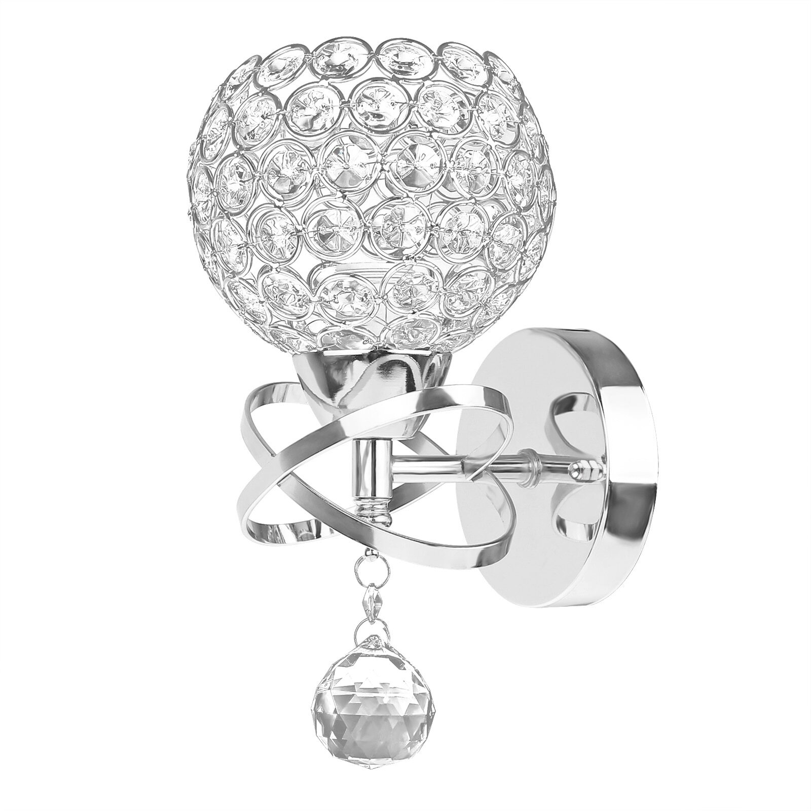 Wall Lamp Bedroom Bedside Crystal Light Wall Sconce Crystal Wall Lamp Home Decor