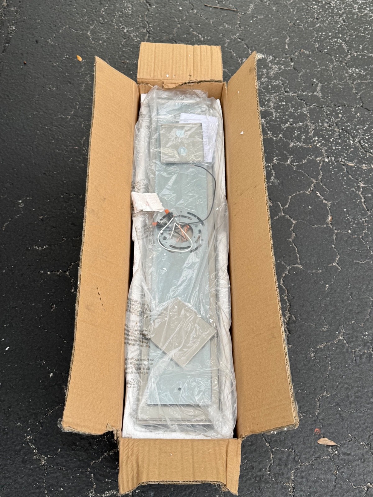 Bulk Lot (4) Oxygen | 3-544-24 | LED Flush Vanity Light | 9W Satin Nickel/White