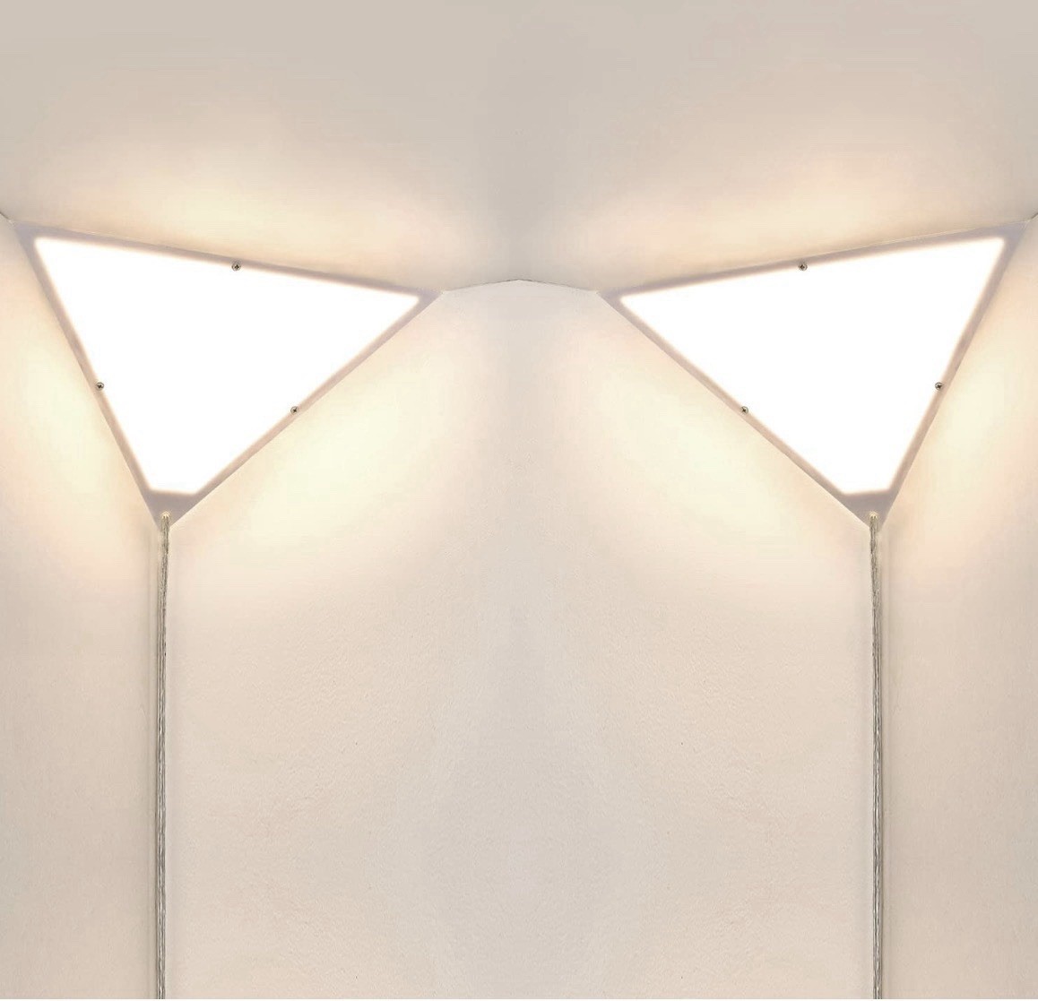 Haultop Modern Corner Lights – 2 Pack Plug-in Ceiling Lights