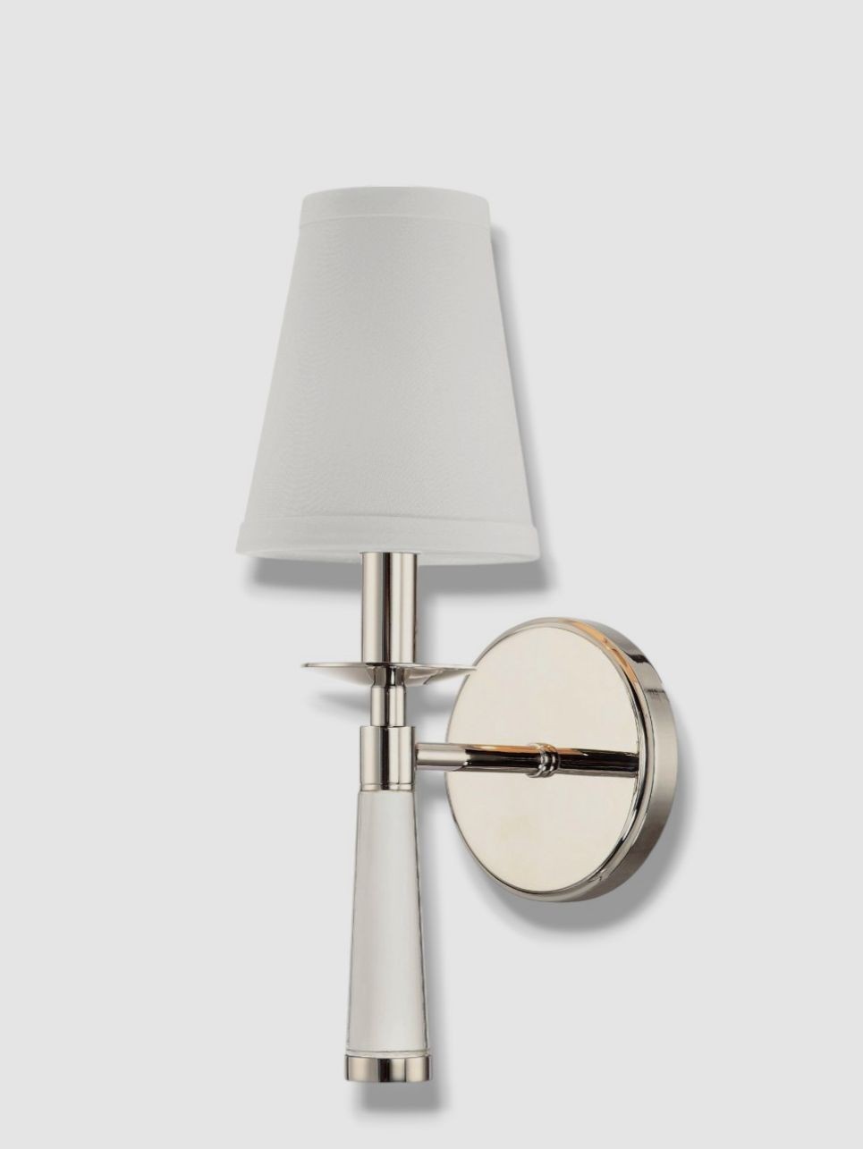 Crystorama Lighting Silver Metal Light Lamp Wall Fixture Sconce