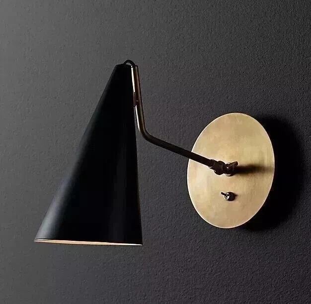Handmade Wall 1 Light Fixture Scone Chandelier Raw Brass Italian Lamp Stilnovo
