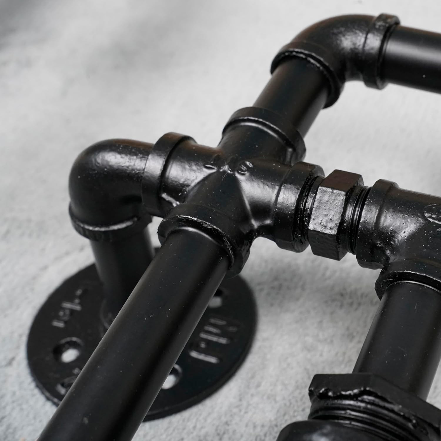 Industrial Water Pipe Wall Sconce, Steam Punk Wall Mount Lamp, 35.4″ Cool Wall..