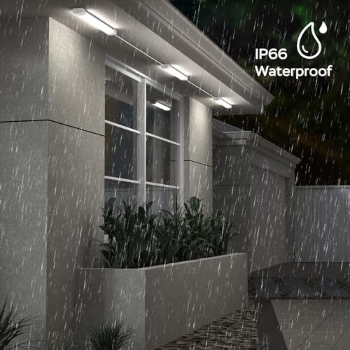LED Shop Light Fixture, 2FT Linkable 18W Plug in Wall 2FT/with plug White