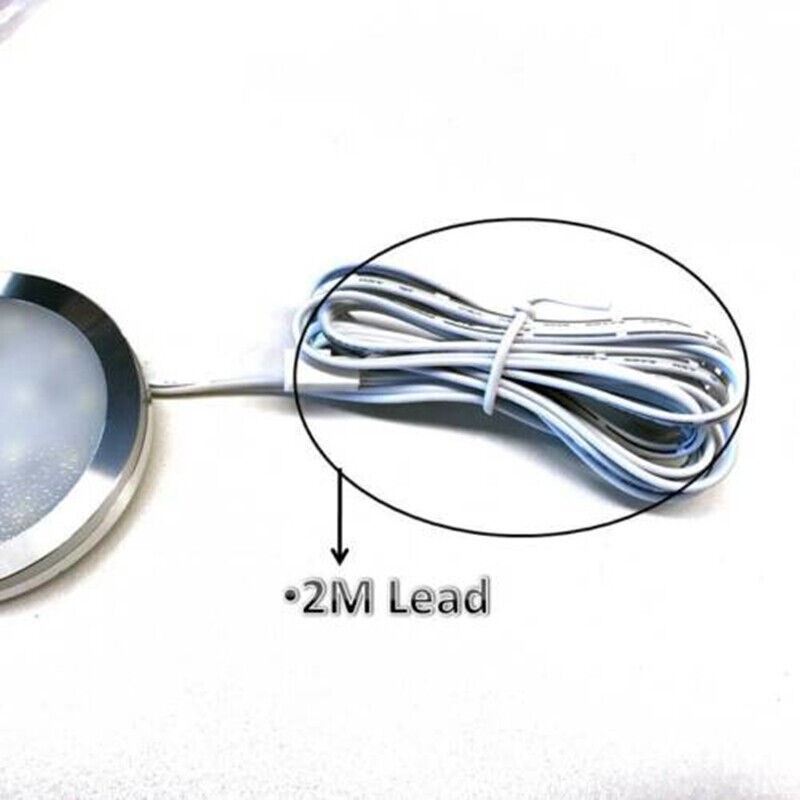 Under Cabinet LED Light For Kitchen Cabinet Lighting 4 Puck Lights Warm White US