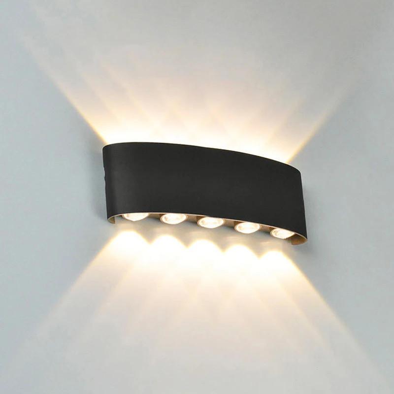Up and down LED Wall Lamp Waterproof Interior Wall Light for Bedroom Living Room
