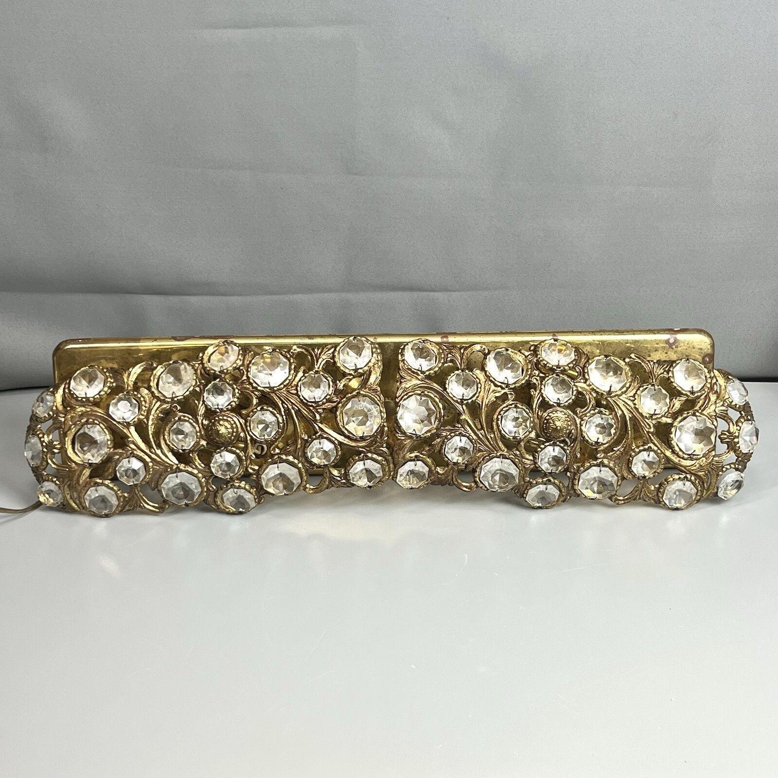Single Palwa Wall Light Sconce by Ernest Palm 1960 Spain Horizontal Version