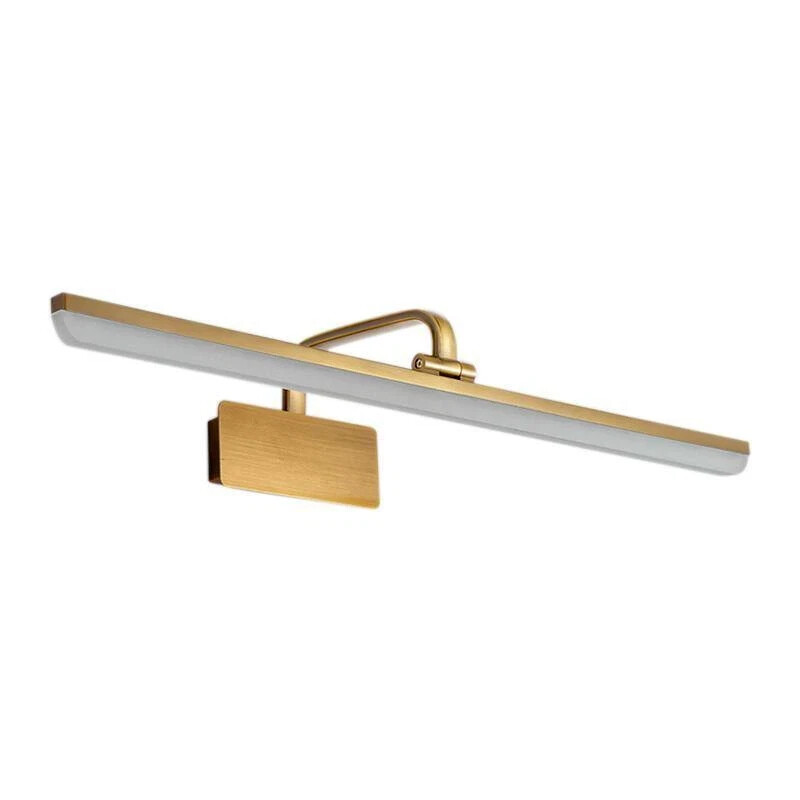 Nimbus 15.7 in. 1-Light Brass LED Vanity Light Bar with Rotable Shade 6000K