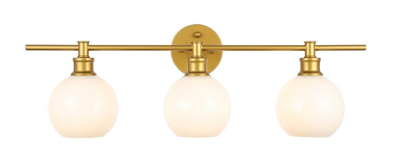 Wall Sconce Frosted Glass Shades Bathroom Dining Room Vanity Light Fixture 28″