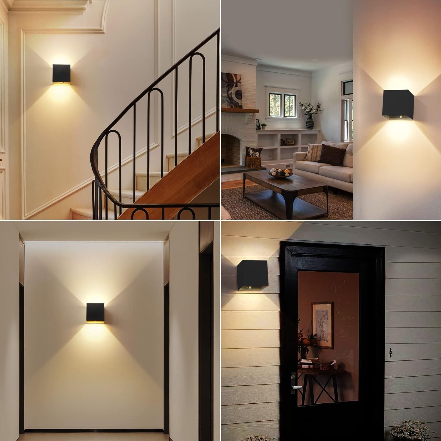 Battery Operated Wall Sconces, 12W Motion Sensor Light Indoor, 6000mAh Wall L…