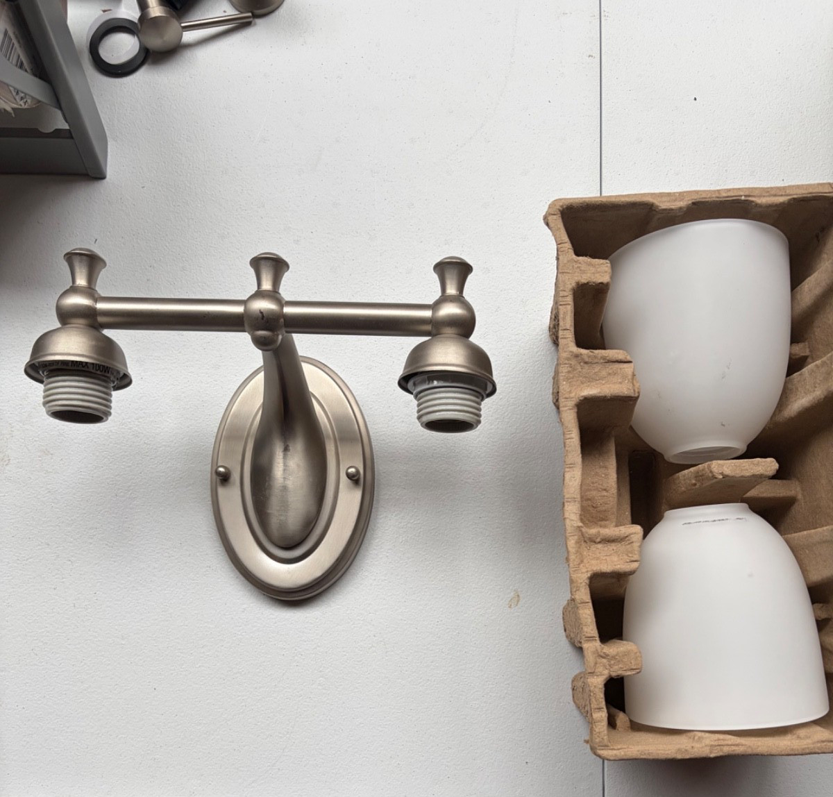 Used Millennium Lighting 4422 2 Light 13″W Vanity Light – Nickel