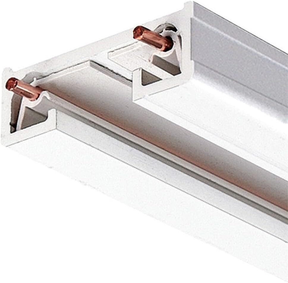 Lighting Group R2WH Track Section, 120 Volts, 2 Foot, White