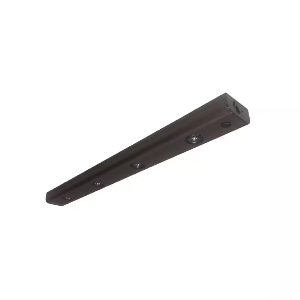 LED Bar Light Plug-In/Hardwire 20 In. Bronze under Cabinet Light with Dimming Bu